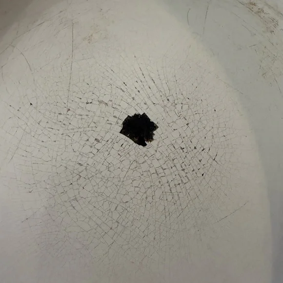 MacKenzie-Childs Black and White Checkered Ceramic Piece - Picture 10 of 11